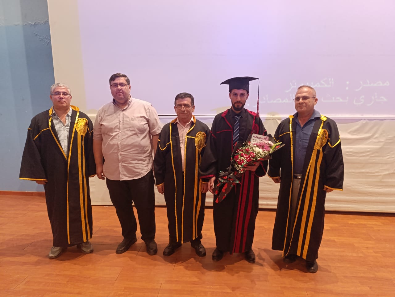 مناقشة علنية لرسالة الماجستير في كلية الطب البيطري بجامعة حماة