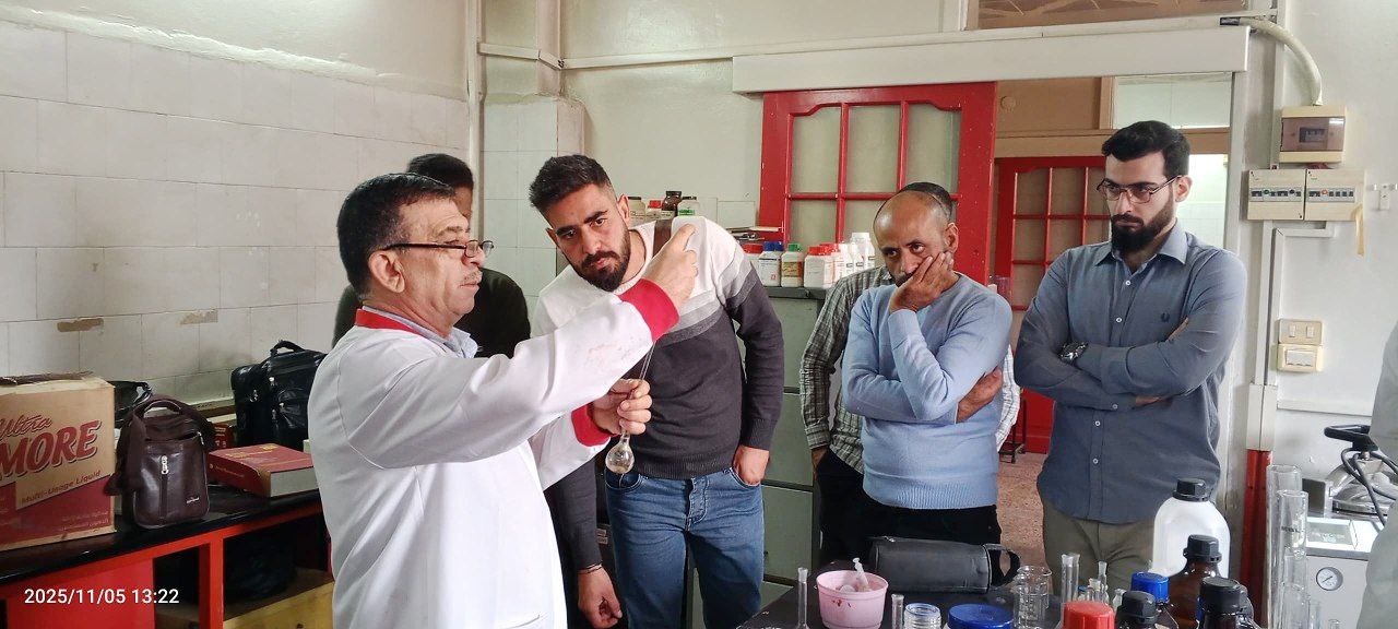 اليوم الثالث من ورشة العمل التدريبية التي تقيمها كلية الطب البيطري في جامعة حماة