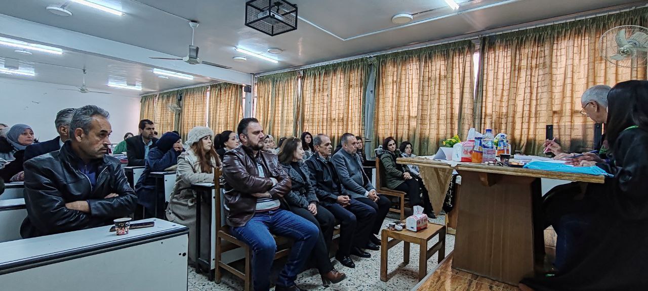 مناقشة علنية لرسالة الماجستير في كلية التربية – اختصاص تربية الطفل